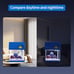 2 Gallon Cleaning Fish Tank 3 in 1 Pump with Filteration&LED Lighting