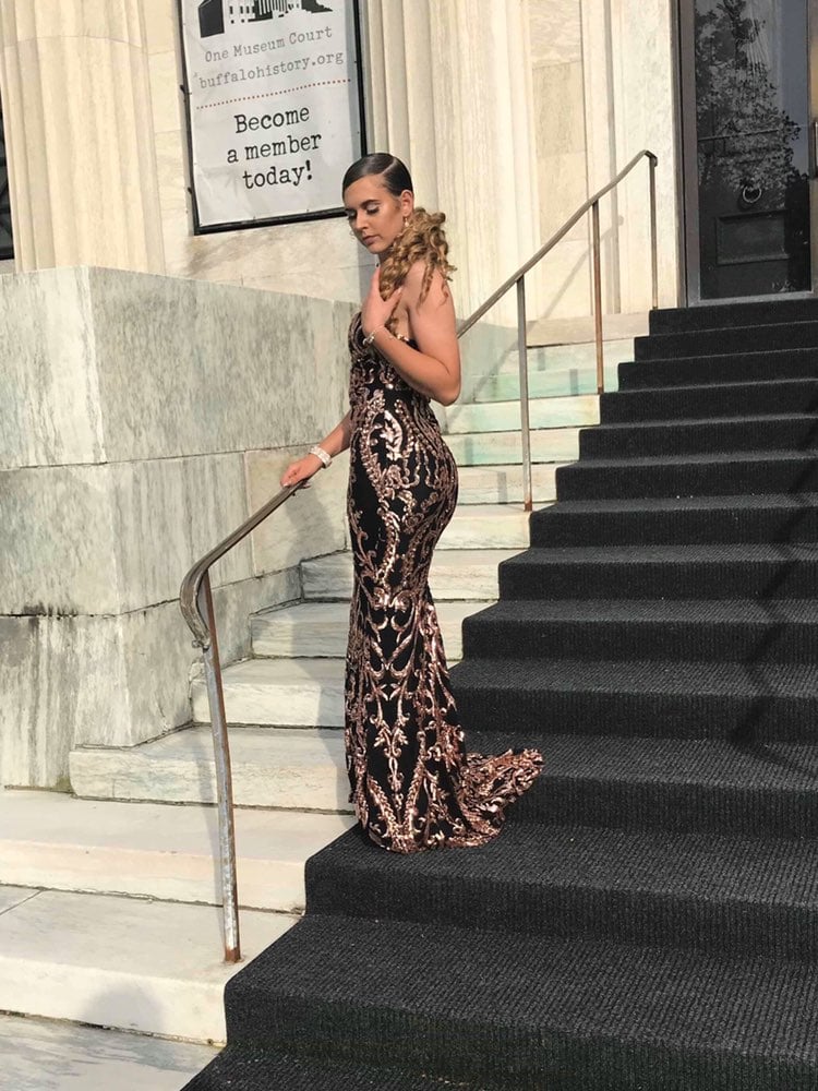 Prom dress size small 2-4