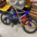 Nishiki kids, blue and orange hiking bike
