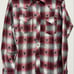 【Levi's】Western Shirt Red Check M Vintage