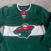 New NHL Hockey Adidas Minnesota Wild Authentic Jersey 44 Small No Name Climalite