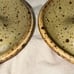 Handmade Art Pottery Candle Stick Holder With Handle Unsigned ~ Pair
