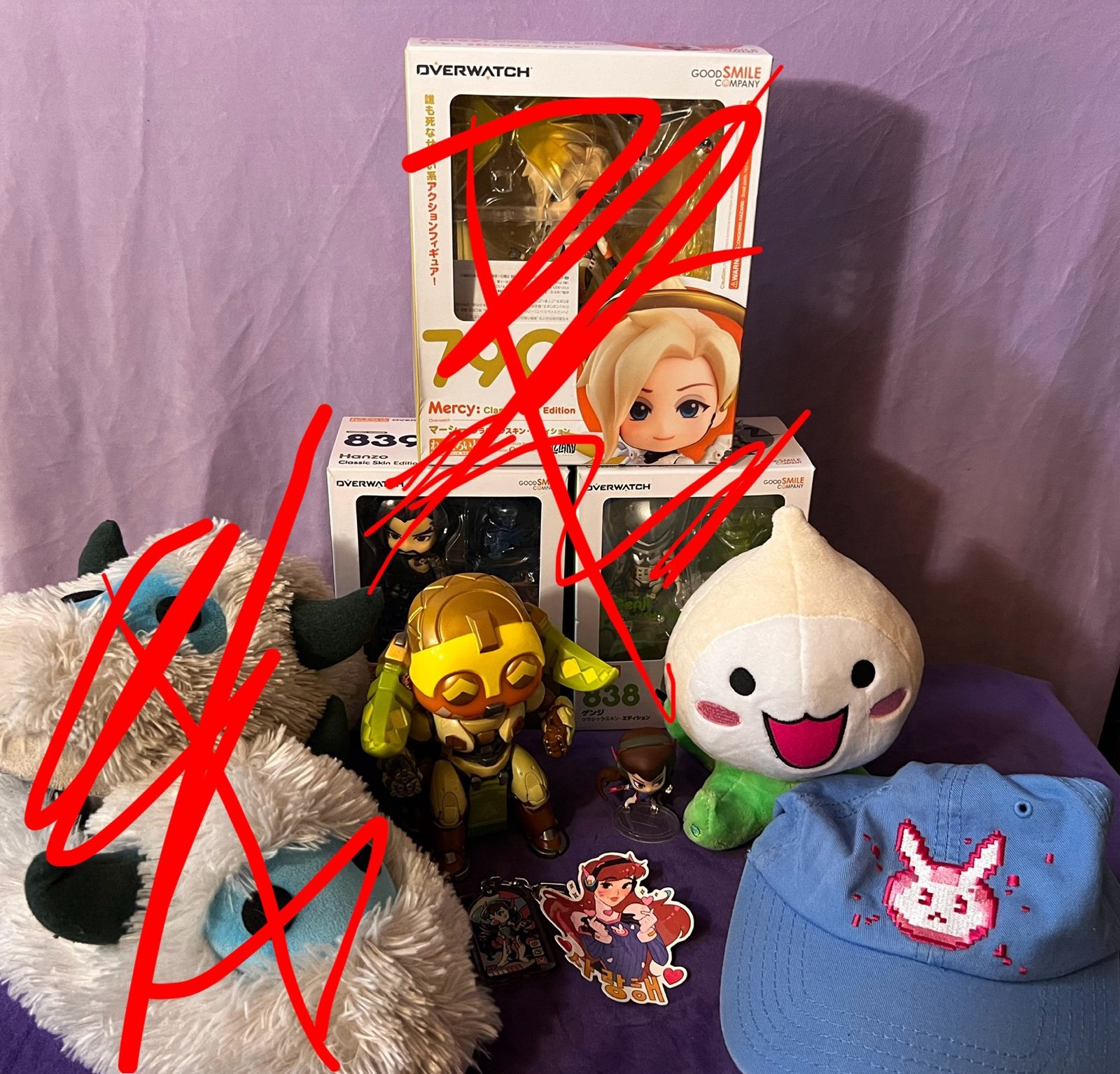 Overwatch Merch lot (some items have been sold)