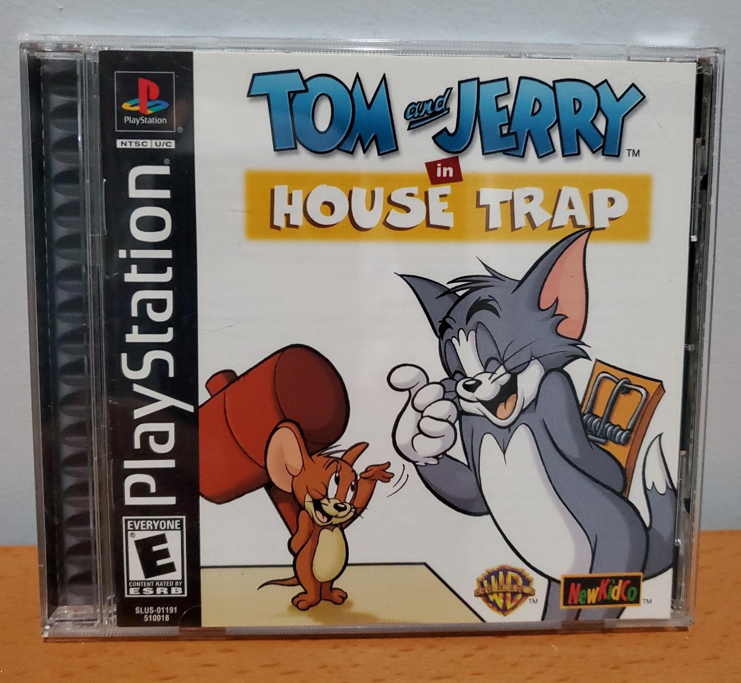 Tom and Jerry In House Trap For PlayStation 1, Complete
