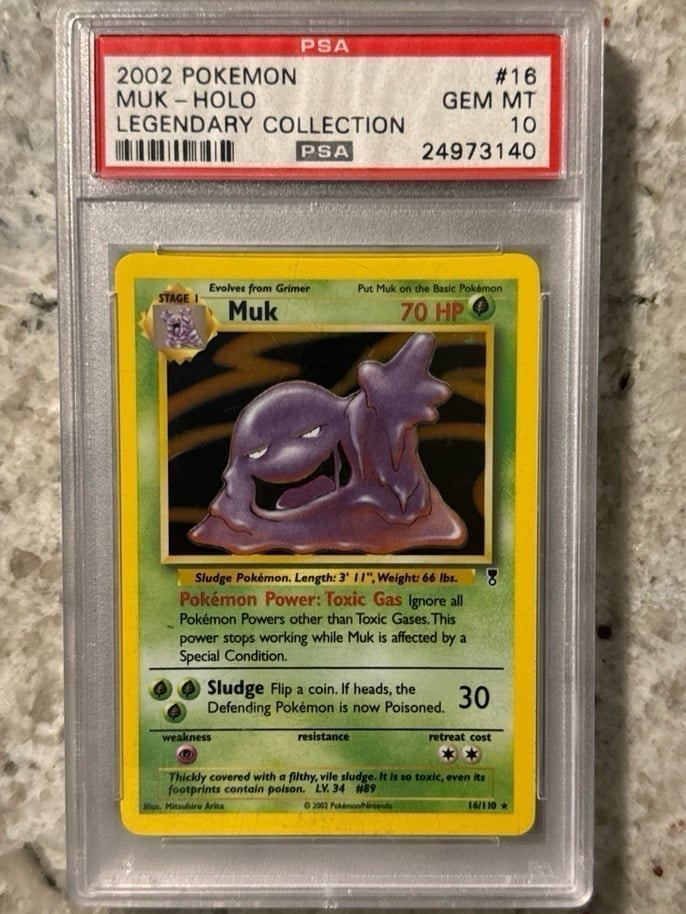 Legendary Muk PSA 10