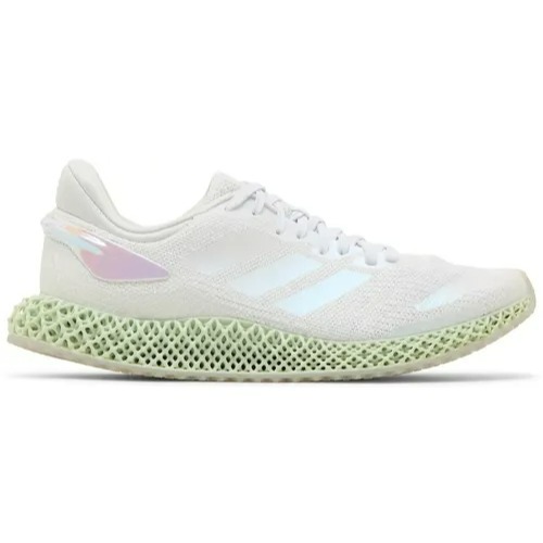 Adidas Parley x 4D Run 1.0 LTD White Iridescent Men's 10.5 Running Shoes FW1229