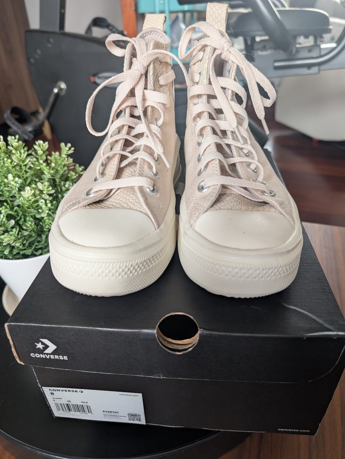 Converse Chuck Taylor All Star Move Snake Texture