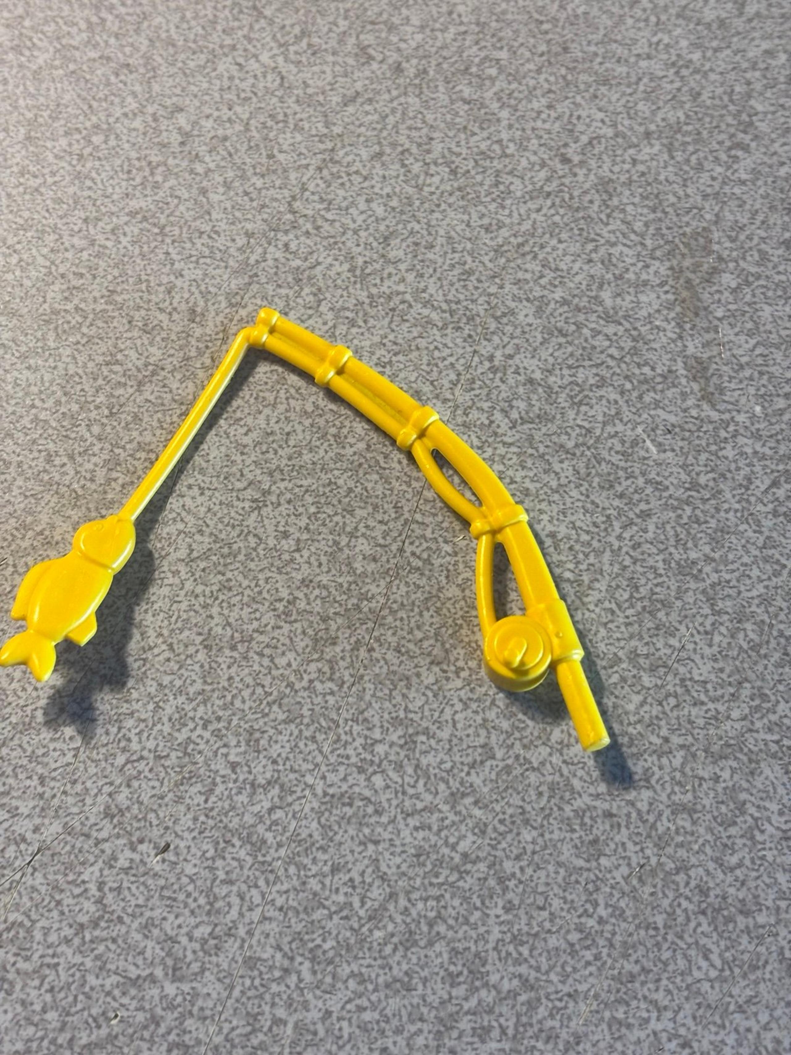 lego 4327 Yellow Fabuland Utensil Fishing Rod / Pole