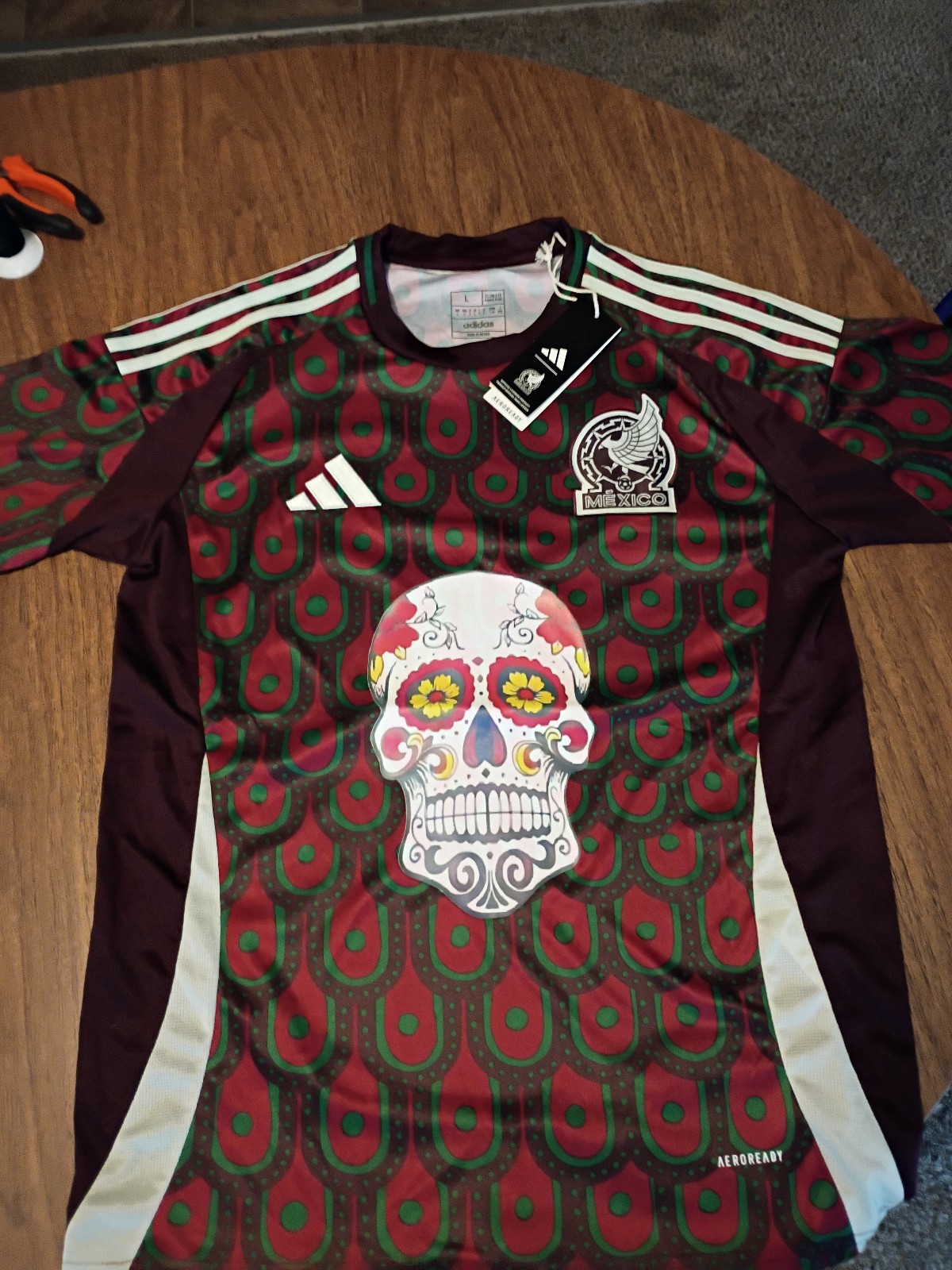 Mexico Day of the Dead soccer Jersey
