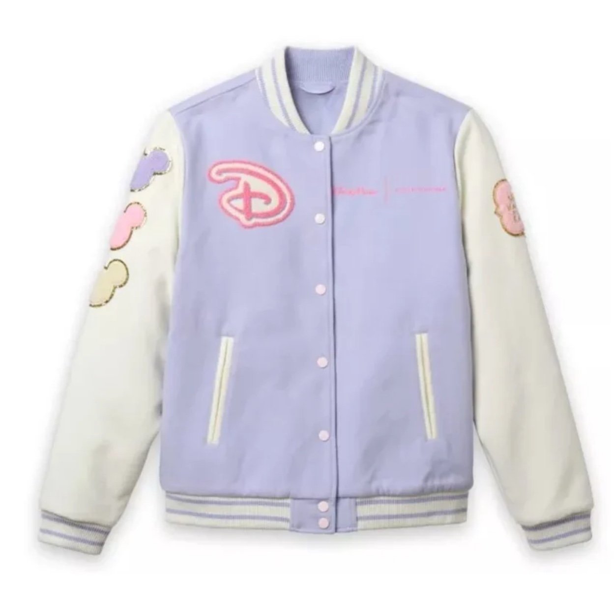 Walt Disney World x Stoney clover Varsity Patch Jacket IN HAND XL