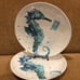 SIGRID OLSEN 2023 Melamine Sea Horse Dinner Plates Set of 2