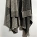 ALICE + OLIVIA Nessa Mixed-Stitch Long Cascading Cardigan Vest - Size …