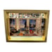 Thomas McKnight Hyannisport Gold Float Framed Vintage Postcard Print 8.5” x 11”