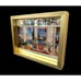Thomas McKnight Hyannisport Gold Float Framed Vintage Postcard Print 8.5” x 11”