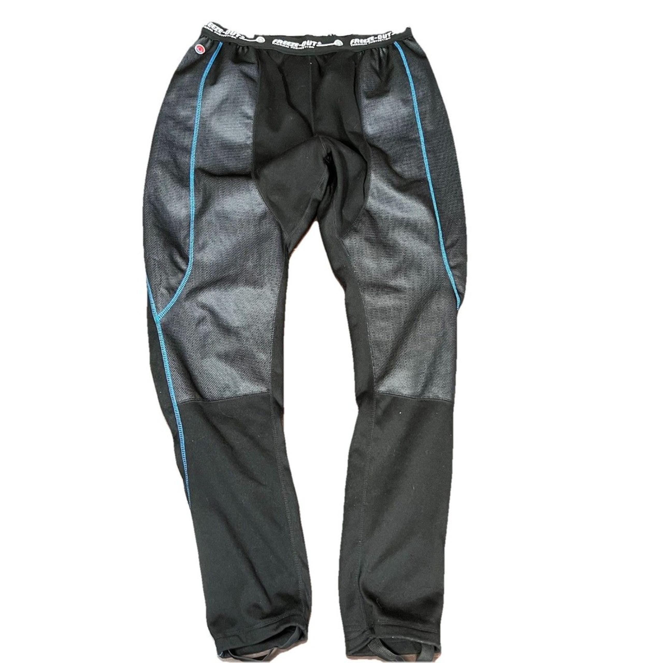 Freeze Out Thermal Protection Pants Adult XL Base Layer Black Polyester Mens