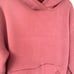 Athleta reversible sherpa maroon oversized thick heavy pullover hoodie