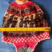 Peruvian chullo Hat - cap for women- warm winter - sheep's wool