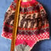 Peruvian chullo Hat - cap for women- warm winter - sheep's wool