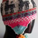 Peruvian chullo Hat - cap for women- warm winter - sheep's wool