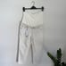TOPSHOP Cream Straight Leg Maternity Jeans Size 6 NWT