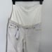 TOPSHOP Cream Straight Leg Maternity Jeans Size 6 NWT