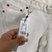 TOPSHOP Cream Straight Leg Maternity Jeans Size 6 NWT