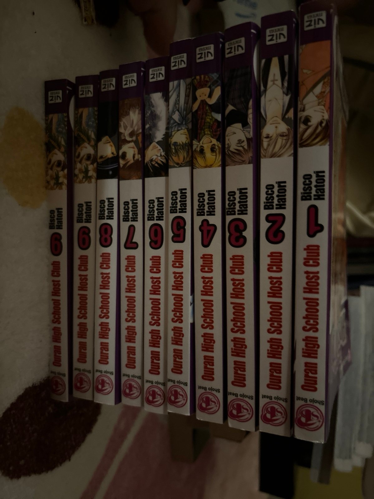 ouran high school host club manga