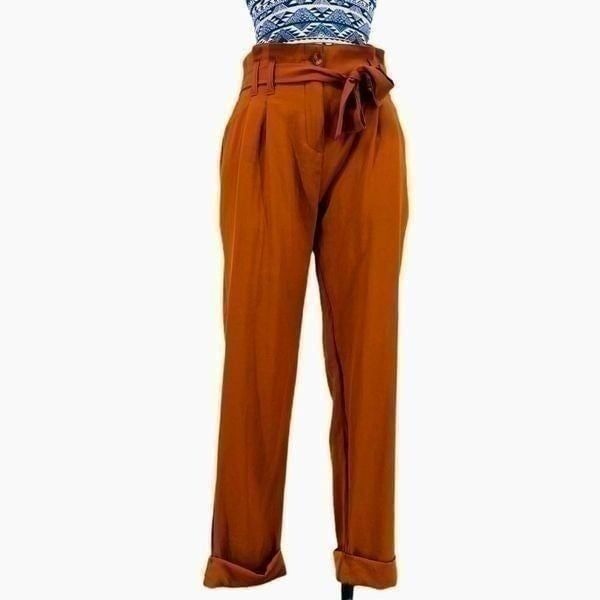 NWOT UO Kimchi Blue Paperbag Waist Ankle Trousers
