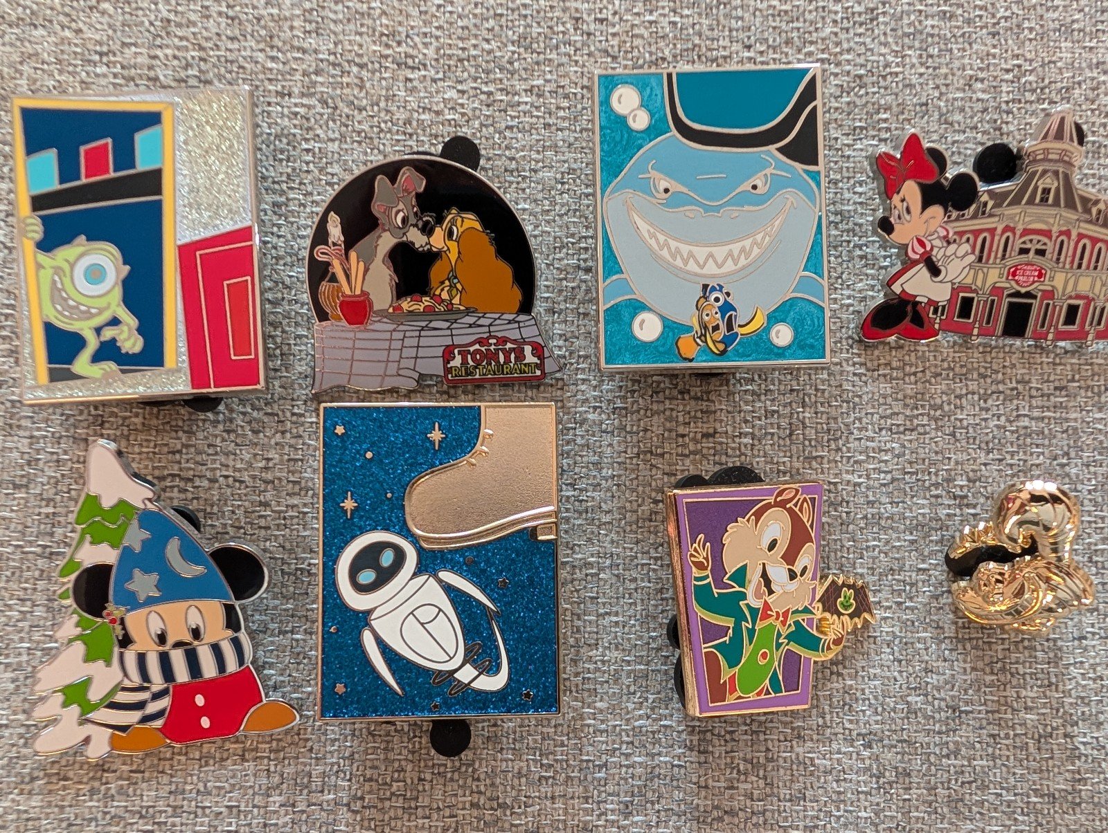 Disney 8 pin lot