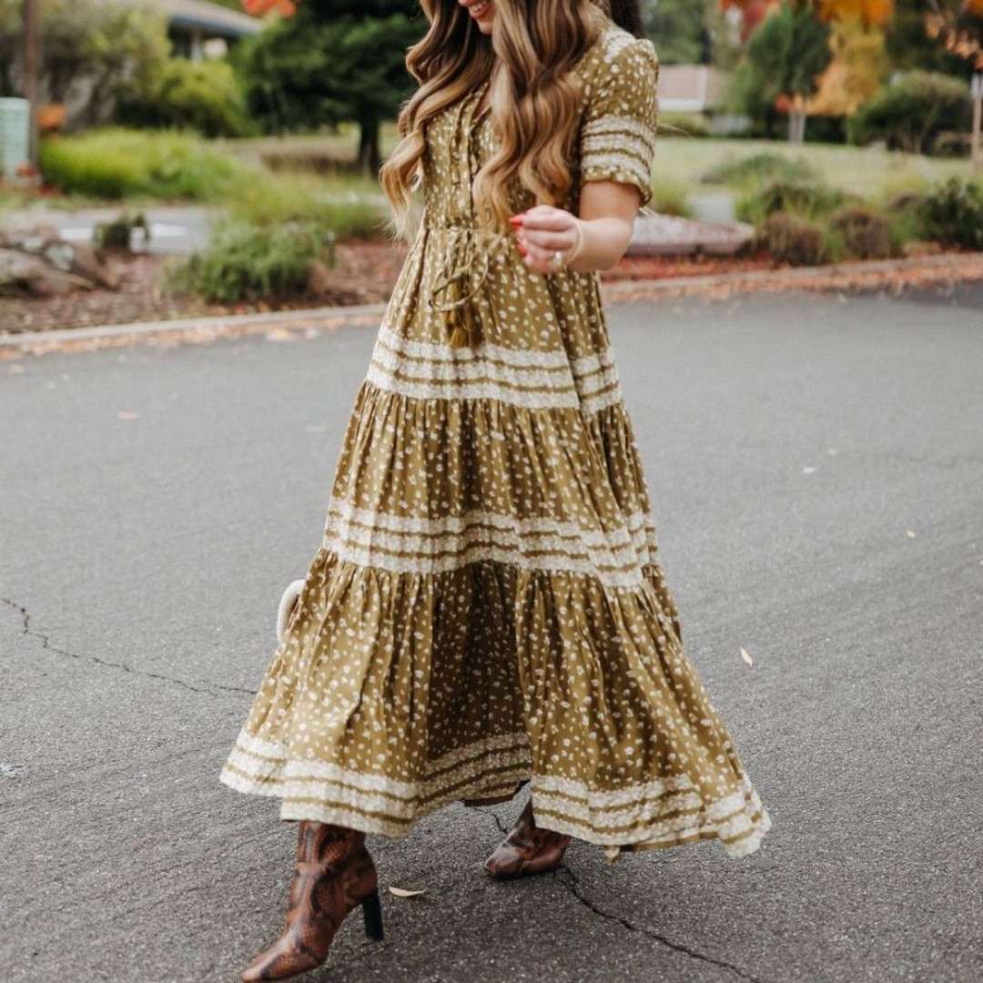 Rare feelings maxi dress sale