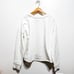 RtA Womens Crewneck Distressed Oversized Sweatshirt Size XS in Ivory Pullover