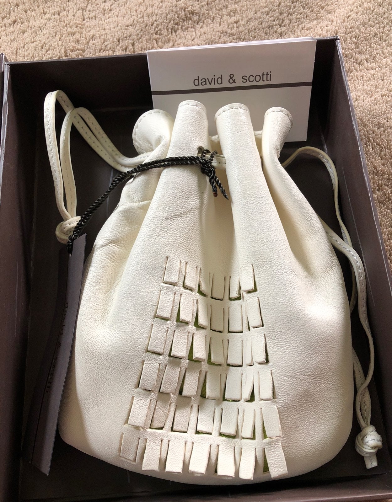 Leather Accessory Bag
