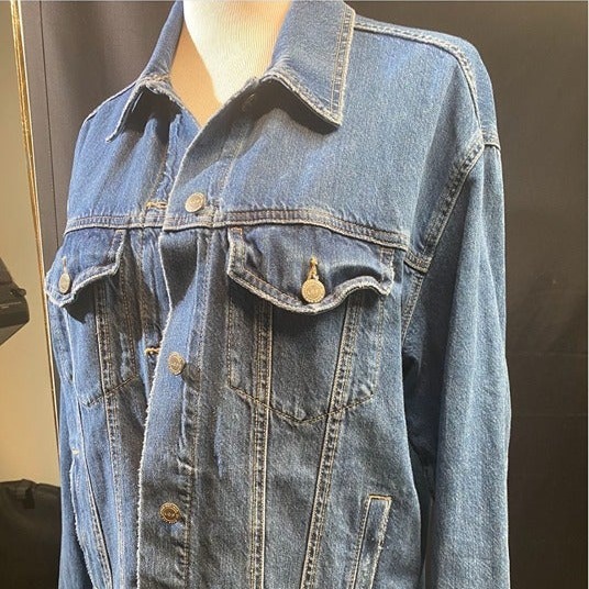 Womens Loft Denim Jacket Size Small