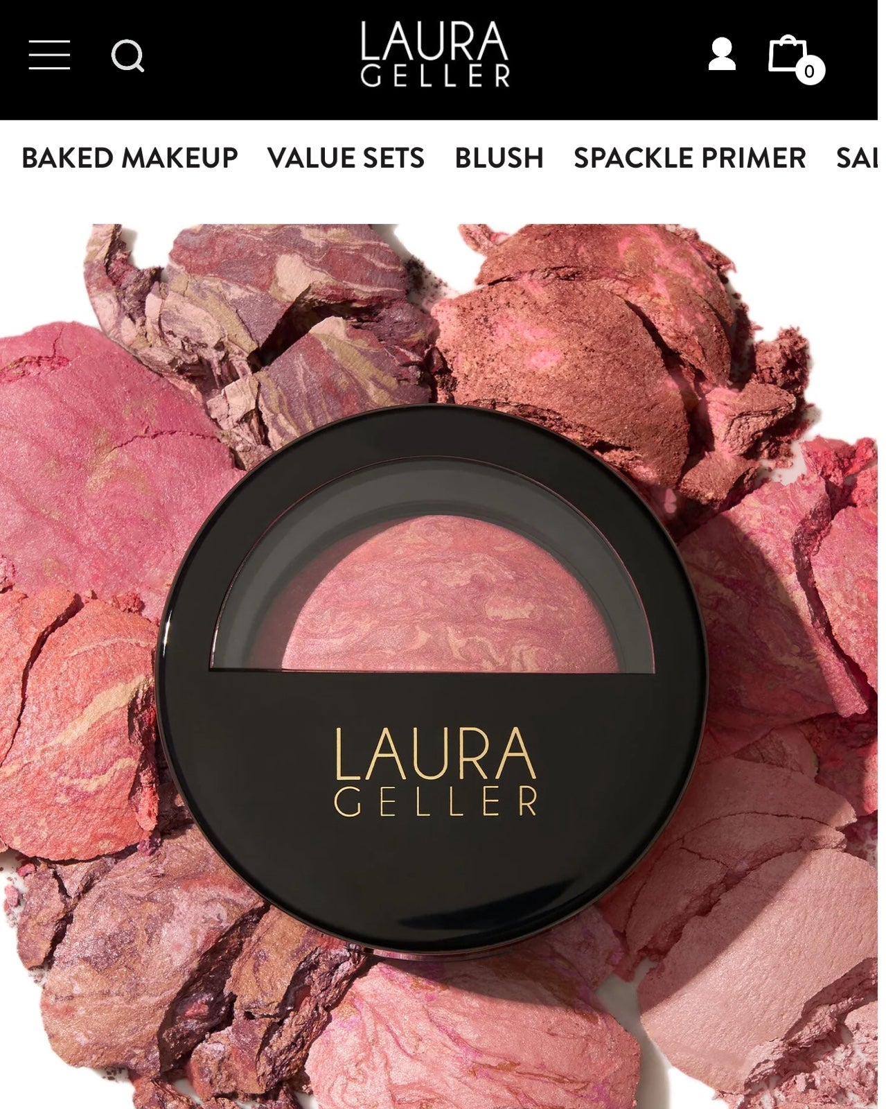 BUNDLE ALERT!! 3 FULL SIZED NEW laura geller pressed powder face makeup