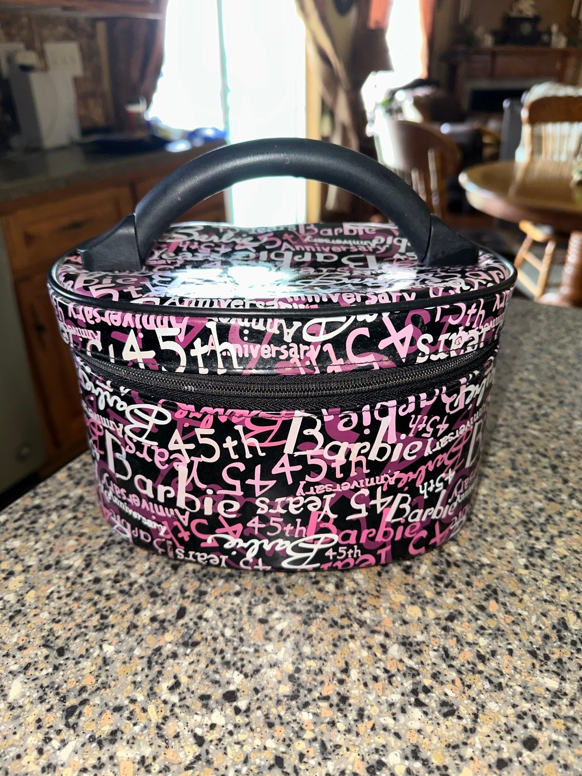 Barbie 45th anniversary train case