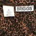 vintage leopard print midi skirt 1990s