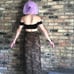 vintage leopard print midi skirt 1990s