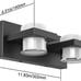 2 Lights Bathroom Light fixture