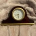Rosewood Quartz Desk Clock