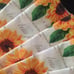 6pcs.Sunflower Newspaper Floral Table Placemats