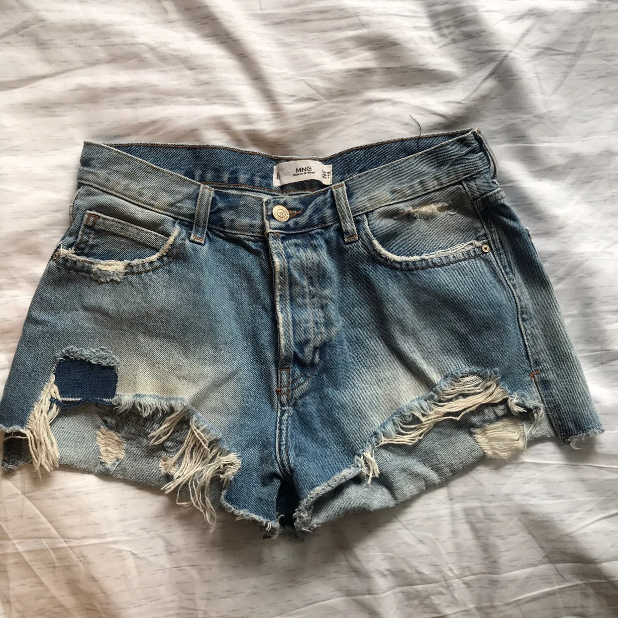 MANGO denim Shorts