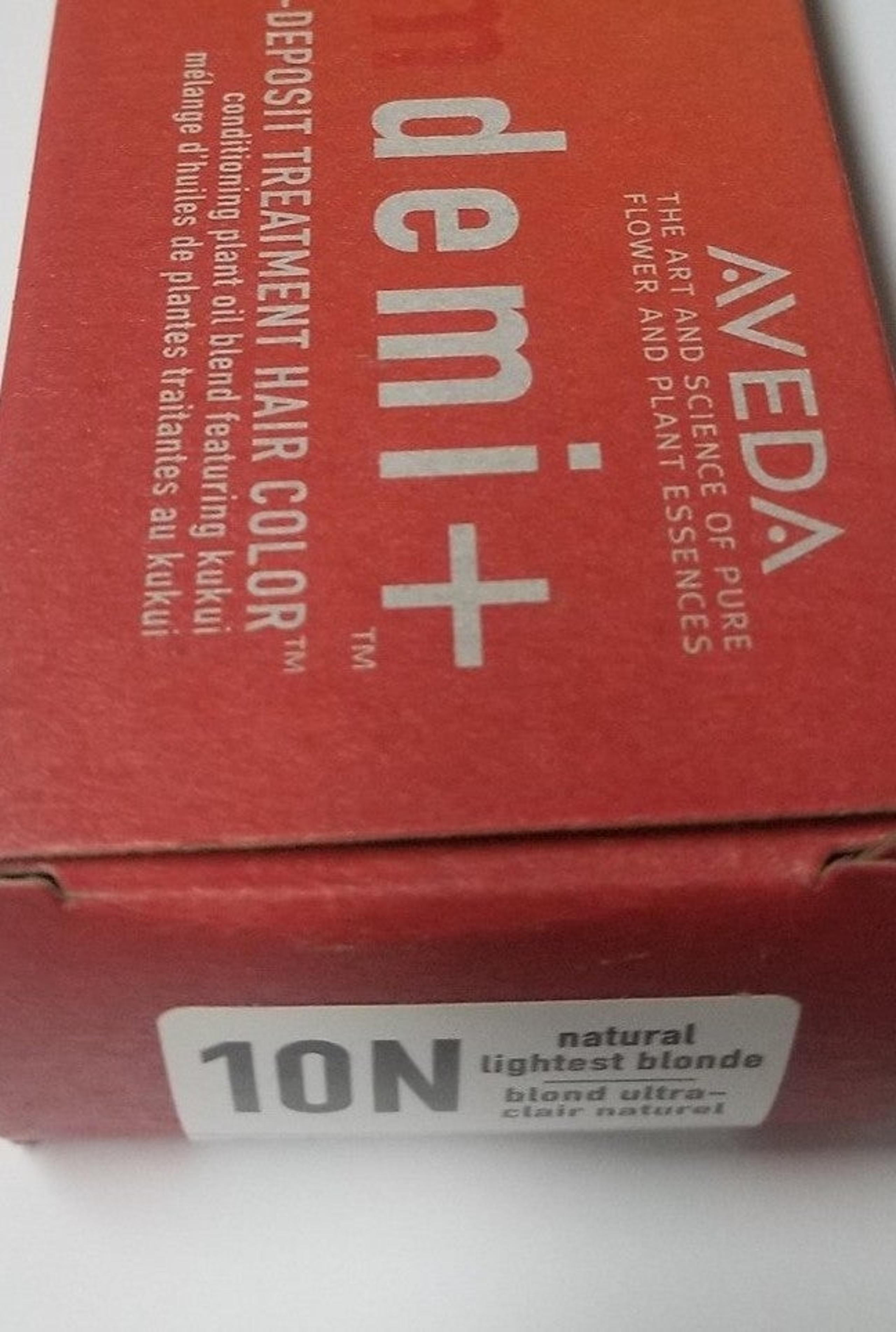Aveda Demi+ Deposit Hair Color, 10N (Lightest Natural Blonde) 2.8 oz. - New
