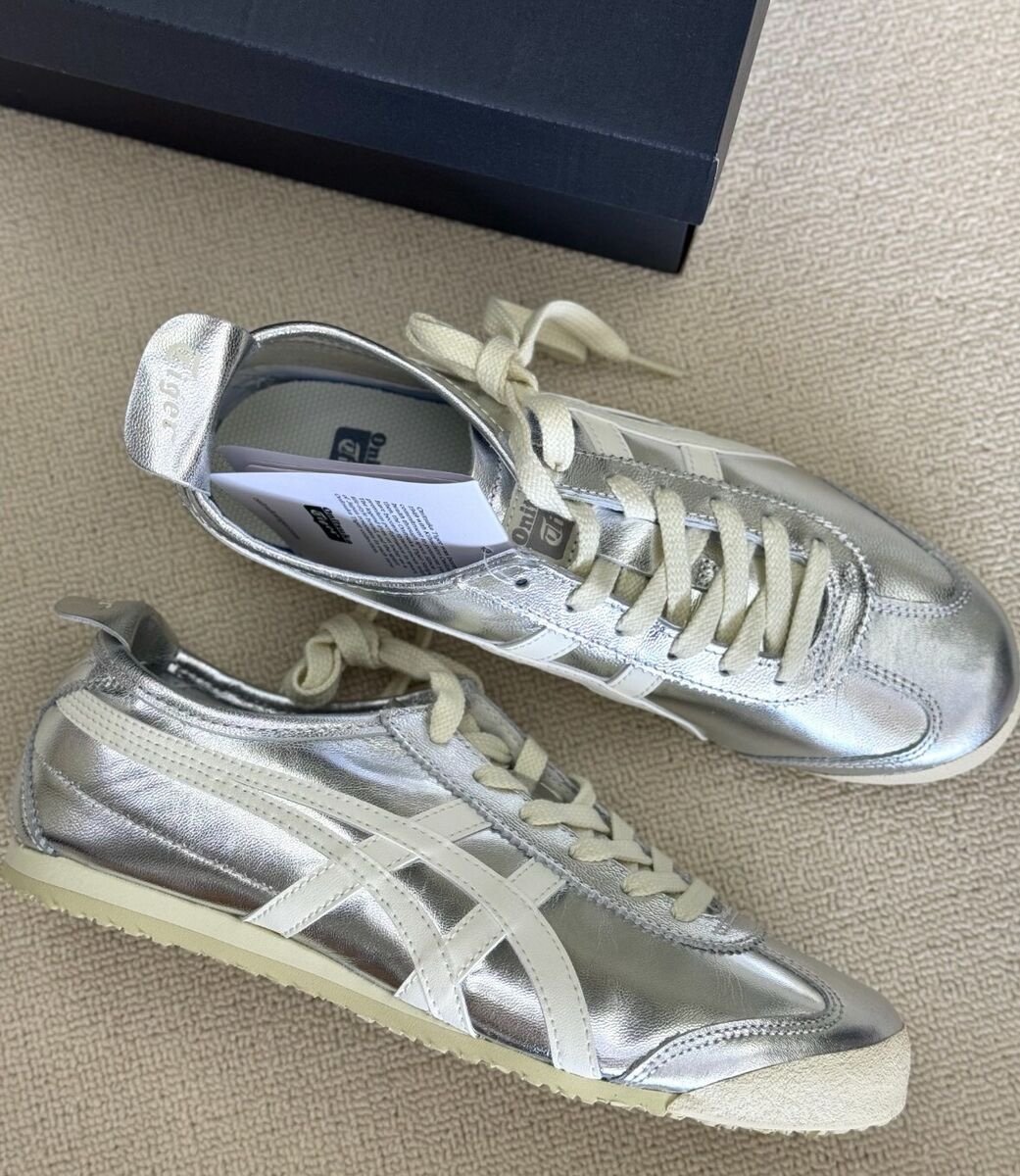 Onitsuka Tiger Silver Sneakers