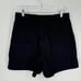 Helmut Lang shorts womens medium M navy blue quiet luxury cotton minimalist
