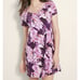 SOMA COOL NIGHTS SLEEPSHIRT Purple Cranes Novelty Print size XXL nightgown