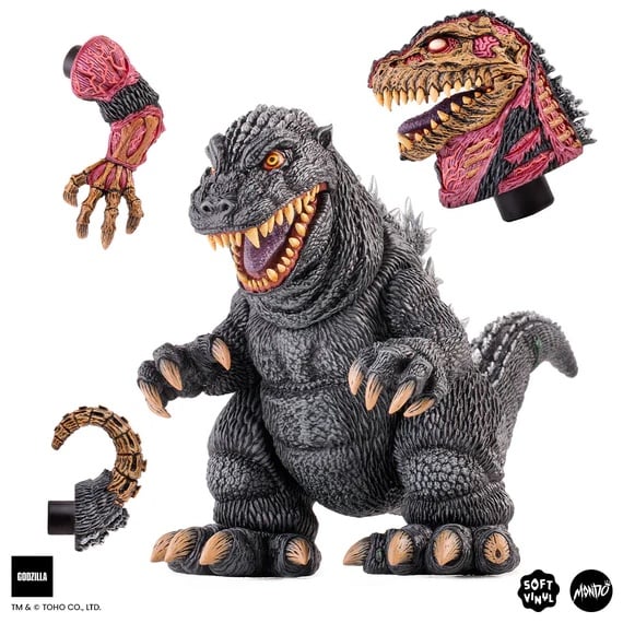 Mondo Godzilla 12" Vinyl Figure Designer Series James Groman Limited Edition 750