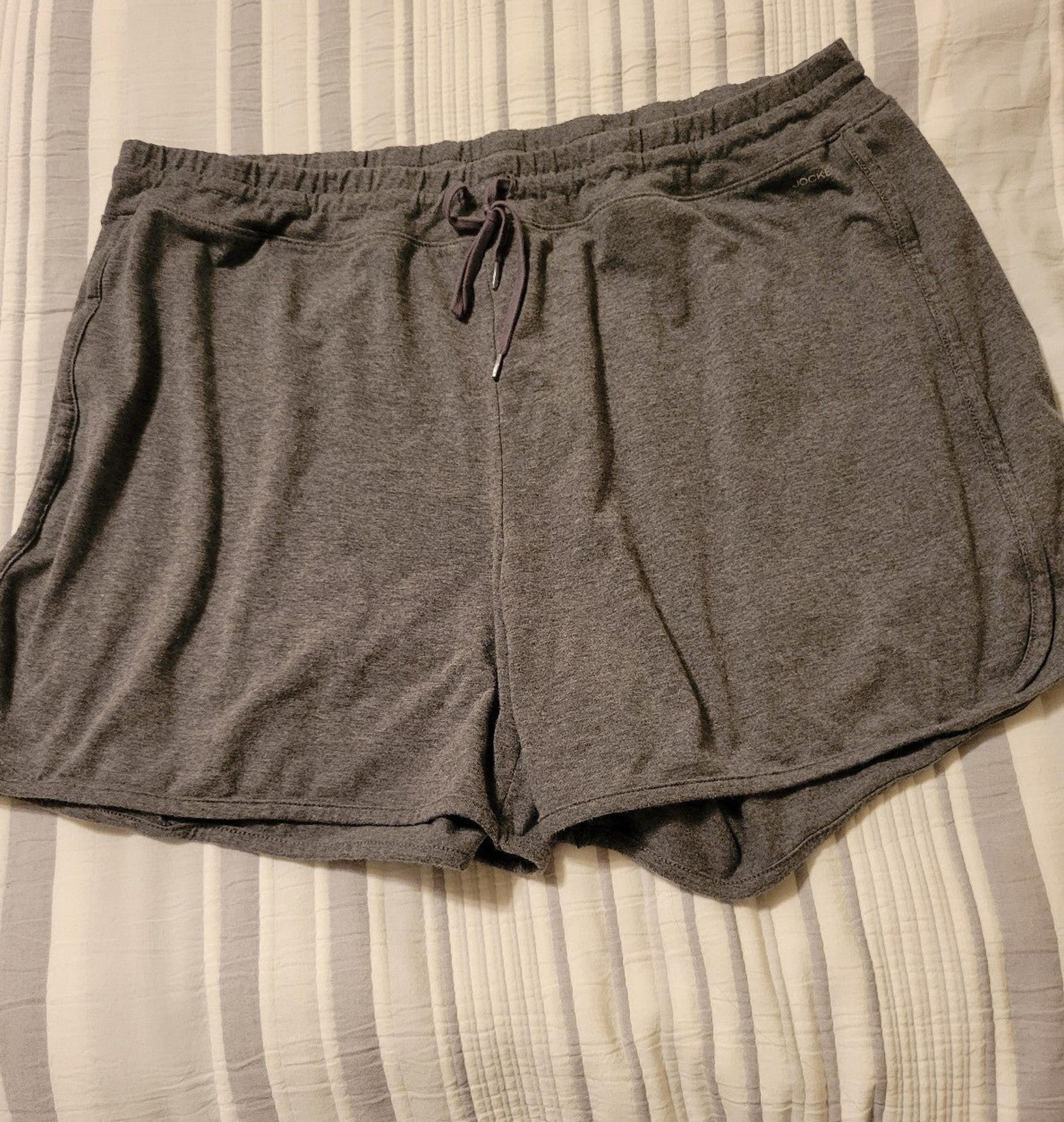 Women's Jockey elastic waist athletic running jogging workout shorts size 1X