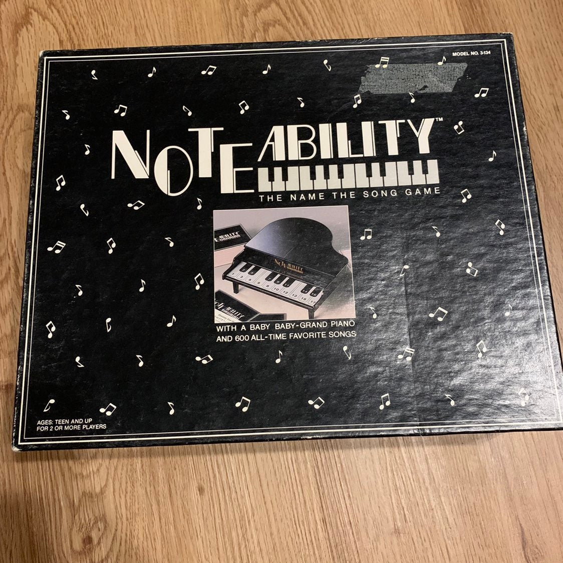 NoteAbility Board Game Vintage