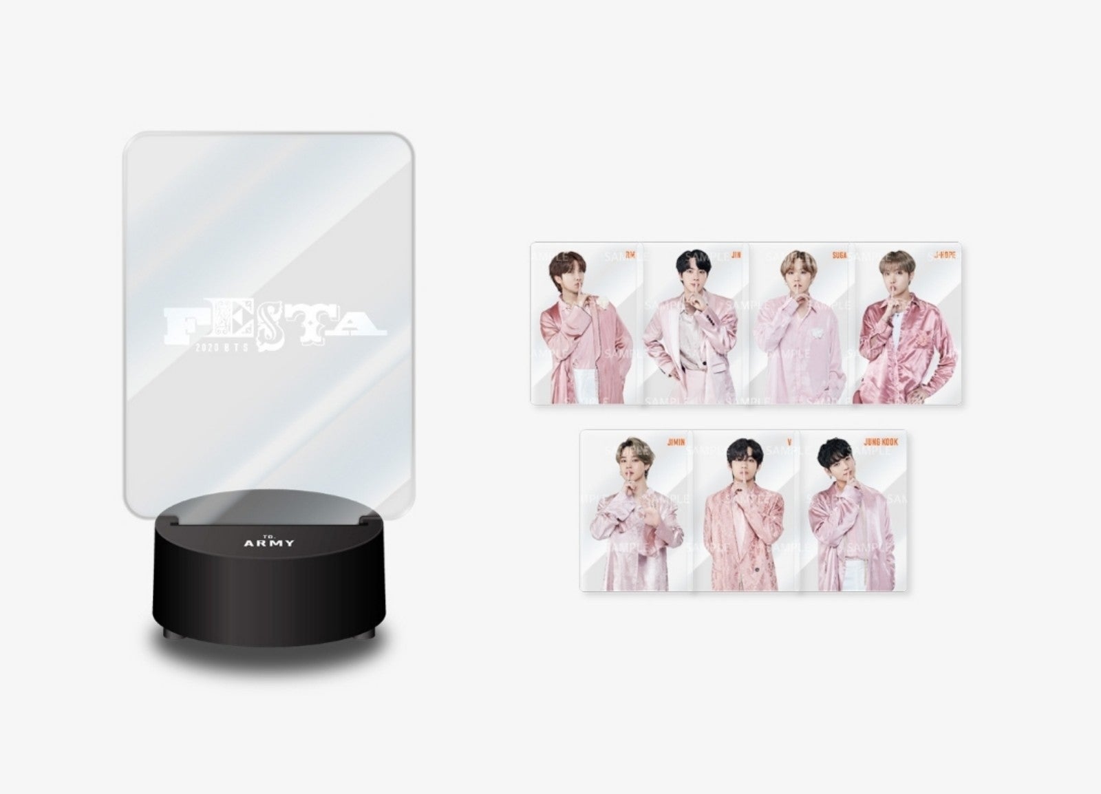 【未使用】BTS FESTA フェスタ　2020 MOOD LIGHT BTS Festa Mood Light