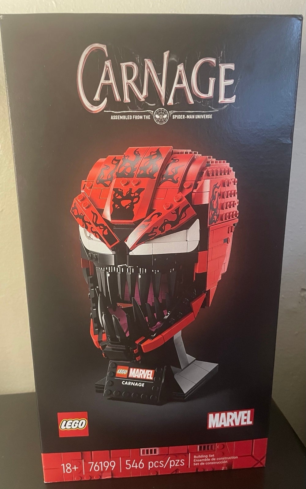 Lego Marvel 76199 Carnage Head
